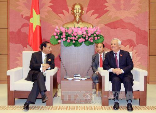 ຮອງປະທານສະພາແຫ່ງຊາດຕ້ອນຮັບຄະນະຜູ້ແທນກຳມາທິການຮັບຜິດຊອບບໍລິຫານລັດສະພາແຫ່ງຊາດບັງກະລາເທດ